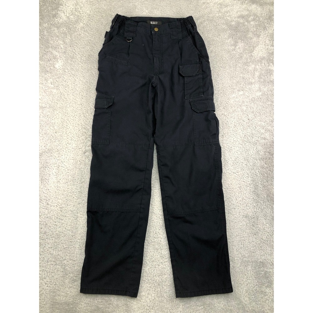 5.11 Tactical Pants Men 28x31 (Tag 28x32) Navy Cargo Tactical Pro 74273 *Flaw
